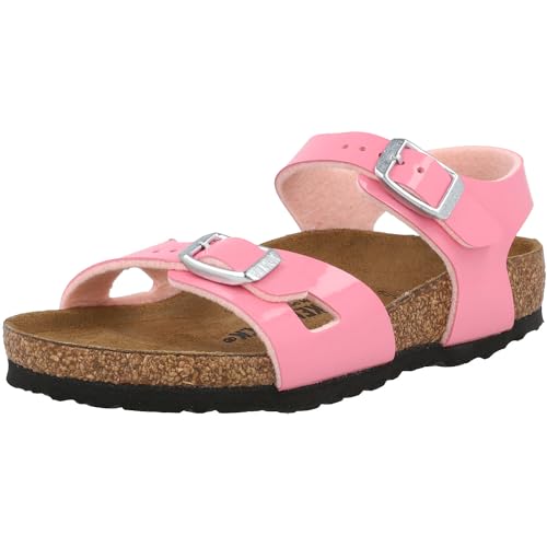 BIRKENSTOCK Rio Kids, Mädchensandale candy pink, 30848 - Größe 27 von BIRKENSTOCK