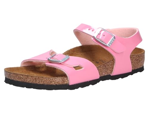 BIRKENSTOCK Rio Kids[Fersenriemen] Kleinkinder-Sandaletten Gr.34 Rot, 1026864 von BIRKENSTOCK