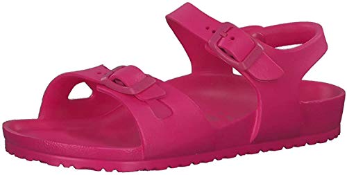 Birkenstock Jungen Unisex Kinder 1015463_33 Outdoor Sandals, Rosa Beetroot Purple, EU Schmal von BIRKENSTOCK