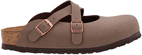 BIRKENSTOCK Sabot Dorian Con Doppia Fascia in Pelle e Plantare Sagomato Anatomico in Sughero e Lattice von BIRKENSTOCK