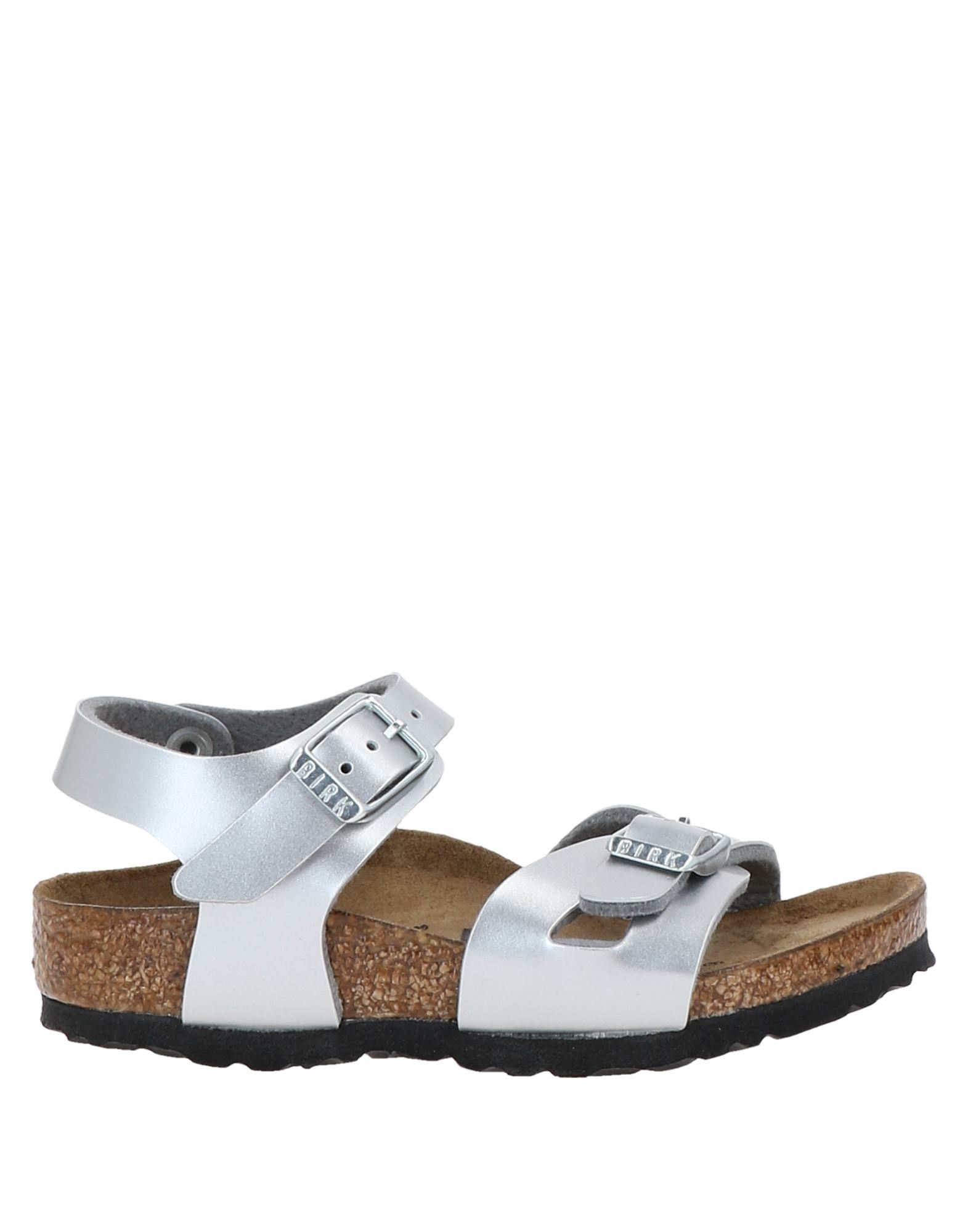 BIRKENSTOCK Sandale Kinder Silber von BIRKENSTOCK