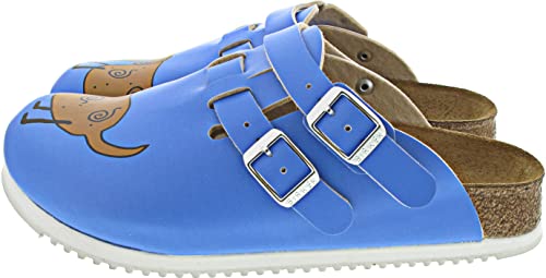 BIRKENSTOCK Schuhe Kay SL Birko-Flor Schmal Dog Blue (582536) 40 Blau von BIRKENSTOCK