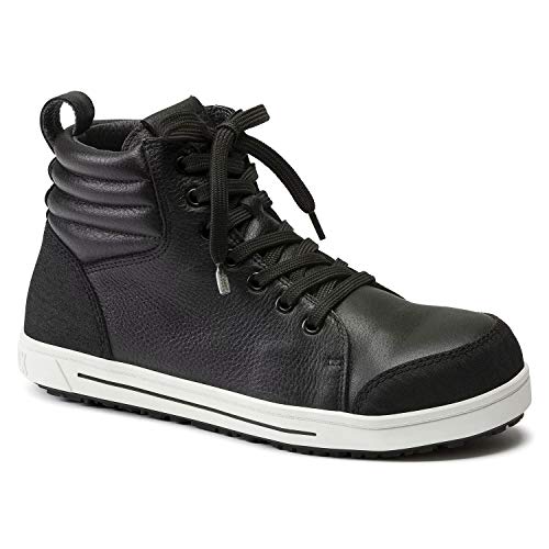 BIRKENSTOCK Sicherheitsschnürschuh Knöchelhoch Schutzklasse S3 Stahlkappe Antistatisch Durchtrittsicher - Obermaterial Leder - Modell QS 700 1011235 Größe 37 von Birkenstock