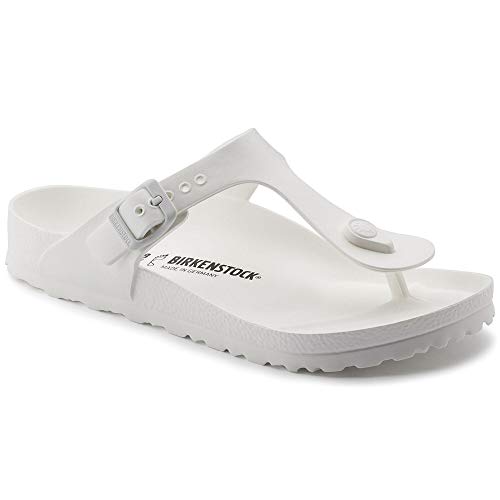 BIRKENSTOCK Unisex-Erwachsene Gizeh Zehentrenner, Weiß (White), 36 von BIRKENSTOCK