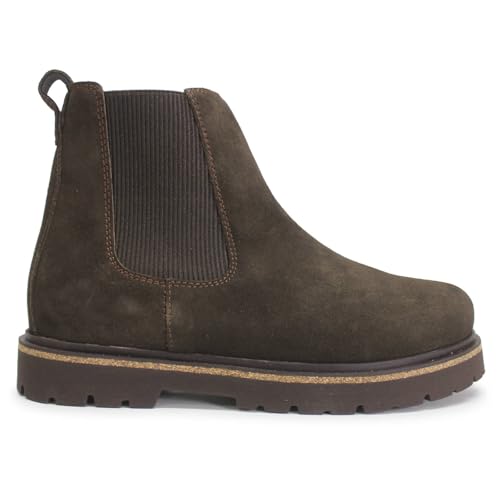 BIRKENSTOCK Unisex Highwood Slip On Mid Suede Leather Mocca Stiefel 39 EU von BIRKENSTOCK