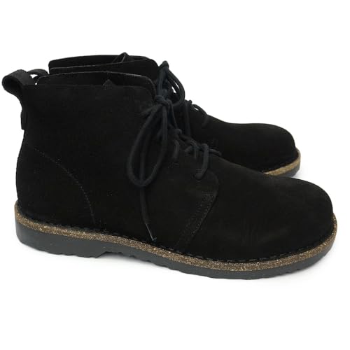 BIRKENSTOCK Unisex Uppsala Mid Suede Leather Black Stiefel 39 EU von BIRKENSTOCK
