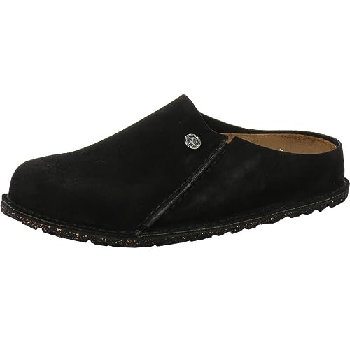 BIRKENSTOCK Unisex Zermatt Premium Shearling Suede Leather Black Black Sandalen 40 EU BIRKENSTOCK Unisex Zermatt Premium Shearling Suede Leather Black Black Sandalen 40 EU von BIRKENSTOCK