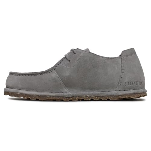 BIRKENSTOCK Utti Lace Herren sportlicher Schnürer in Grau, Größe 45 von BIRKENSTOCK