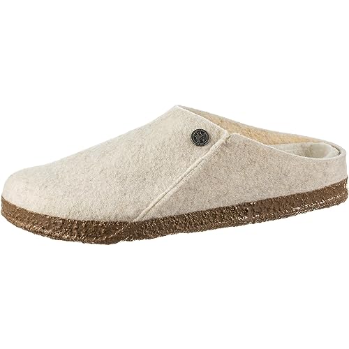 BIRKENSTOCK Zermatt Shearling 1023194 Ecru Doubleface Hausschuhe für Damen von BIRKENSTOCK