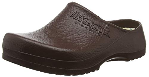 BIRKIS Super-Birki Clogs Alpro-Schaum, Brown, Größe 41 mit normalem Fußbett von BIRKENSTOCK