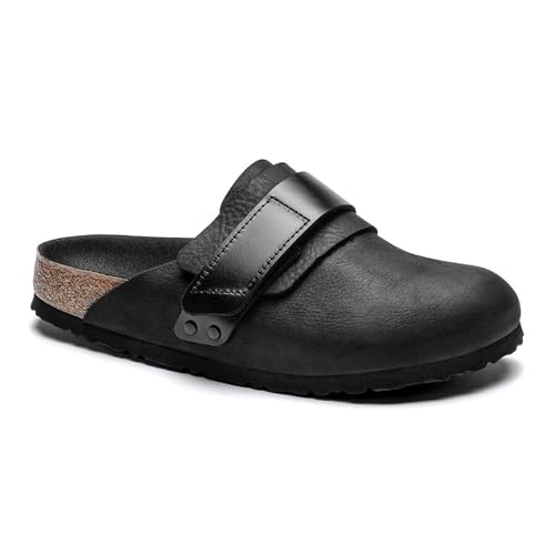 Birkenstock, NAGOYA NUBUCK LEATHER, Schuhe Pantoletten Sandalen Mode, Schwarz , 38 EU Stretta Birkenstock, NAGOYA NUBUCK LEATHER, Schuhe Pantoletten Sandalen Mode, Schwarz , 38 EU Stretta von BIRKENSTOCK