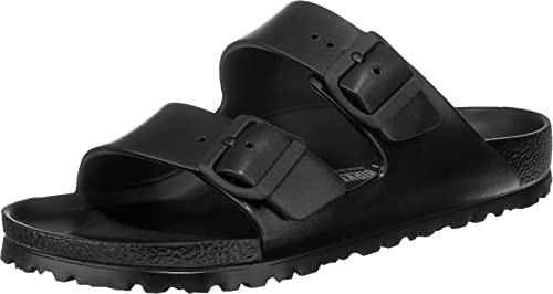 BIRKENSTOCK Damen Arizona Eva Pantoletten, Schwarz (Black 23), 39 von BIRKENSTOCK