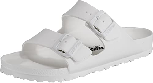 Birkenstock Unisex-Erwachsene Arizona Eva Pantoletten, Weiß (White 43) von BIRKENSTOCK