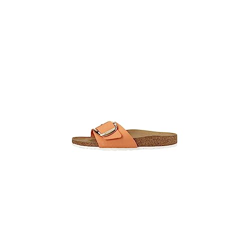 Birkenstock 1025532 Papaya Hausschuhe Madrid Big Buckle VEG. Canvas, Orange, 37 EU von BIRKENSTOCK