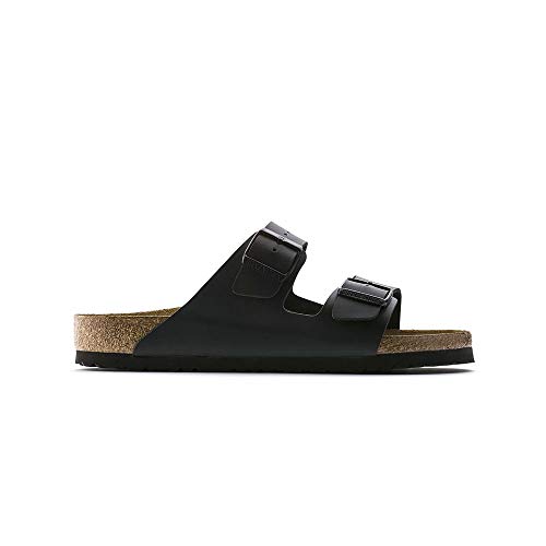 BIRKENSTOCK Unisex Erwachsene Sandale Arizona Birko-Flor schmal, 35 EU, Black 051793 von Birkenstock