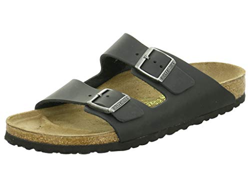 Birkenstock Arizona 552111 552111, Unisex - Erwachsene Sandalen, Schwarz (Black), 42 EU von BIRKENSTOCK