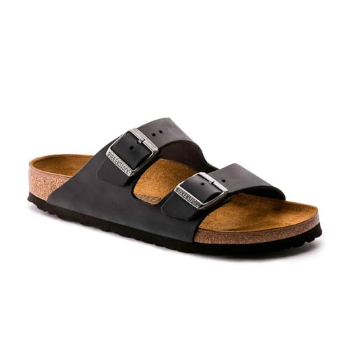 Birkenstock Arizona 552111 552111, Unisex - Erwachsene Sandalen, Schwarz (Black), 47 EU von Birkenstock