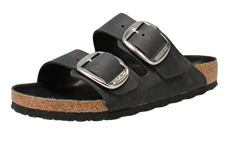 Birkenstock Arizona Big Buckle[Slipper], schwarz(schwarz), Gr. 39 von BIRKENSTOCK