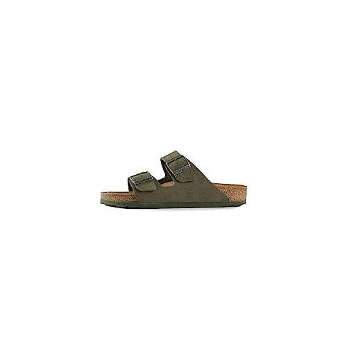 Birkenstock Herren Slides, Wüstenstaub Thymian, 40 EU von BIRKENSTOCK