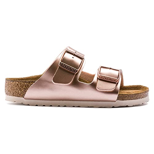 Birkenstock Arizona Kids Regular Cosmic Sparkle Mineral,Electric Metallic Copper,31 EU von BIRKENSTOCK