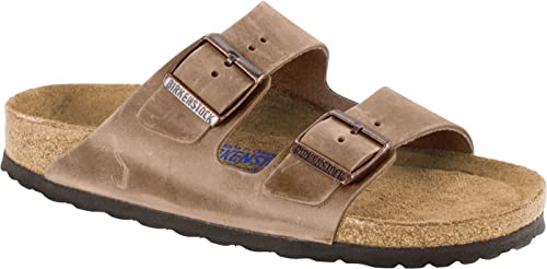 Birkenstock Arizona SFB, Herren Open Toe Sandalen, Braun (Tabacco Brown), 41 EU von BIRKENSTOCK