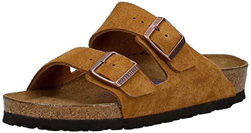 Birkenstock Herren Arizona Sandalen, Dunkelbraun Dark Brown Briko, 45 EU von BIRKENSTOCK