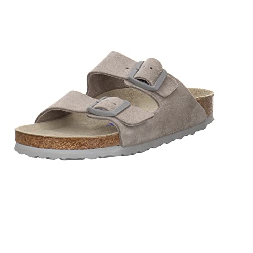 Birkenstock BIRKENSTOCK Arizona 1020557, grau(grau), Gr. 45 von BIRKENSTOCK