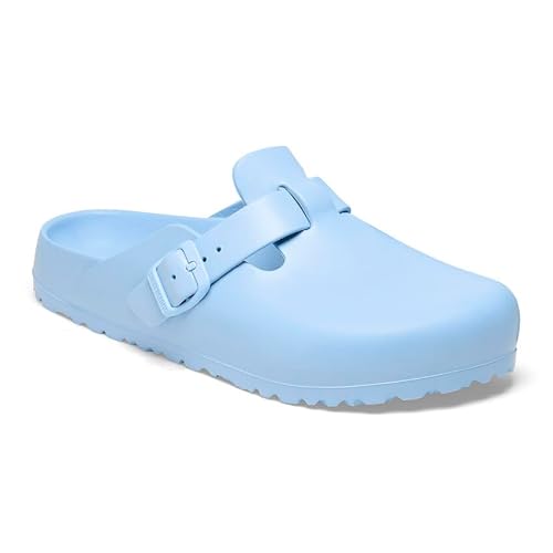 Birkenstock Boston Eva 1026237 Dusty Blue, azure, 9.5 Narrow von BIRKENSTOCK