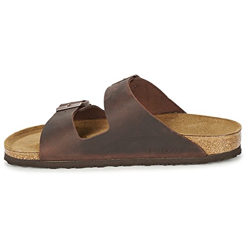 Birkenstock Boston Jungen Sandalen, Braun - Nubukleder Braun Mocca - Größe: 40 EU von BIRKENSTOCK