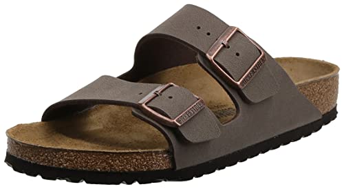 Birkenstock Classic ARIZONA Unisex-Erwachsene Pantoletten, Black Oiled Leather, 37 EU von BIRKENSTOCK