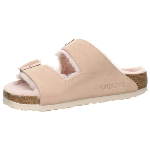 Birkenstock Damen Arizona Hausschuhe rosa 39 von BIRKENSTOCK