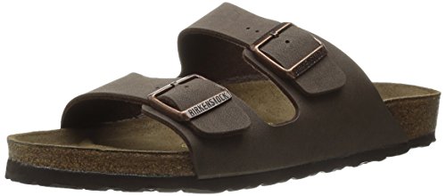 Birkenstock Damen Arizona Sandale, Mocha Birkibuc braun, 43 EU von BIRKENSTOCK