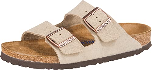 Birkenstock Damen Arizona Sandalen, Taupe, 41 EU von BIRKENSTOCK