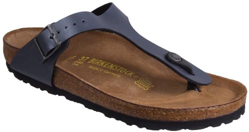 Birkenstock Damen Gizeh' Zehentrenner, Blau Onyx, 39 EU von BIRKENSTOCK