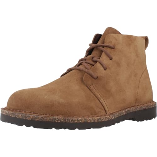 BIRKENSTOCK UPPSALA MID 1030221 dark tea braun Damen Schnürstiefelette Leder 38 von Birkenstock