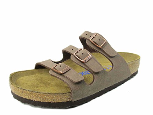 Birkenstock Florida Mocca Weichbettung Birko-Flor,Mocca,41 EU von Birkenstock