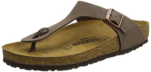 Birkenstock Gizeh, Unisex-Sandalen, Braun Mokka - Größe: 41.5 EU von BIRKENSTOCK