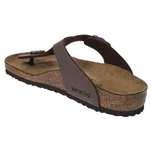 Birkenstock Gizeh Birko Flor, Unisex-Kinder Sandalen, Braun (Nubuck Mocca), Gr. 31 EU / 13 UK von BIRKENSTOCK