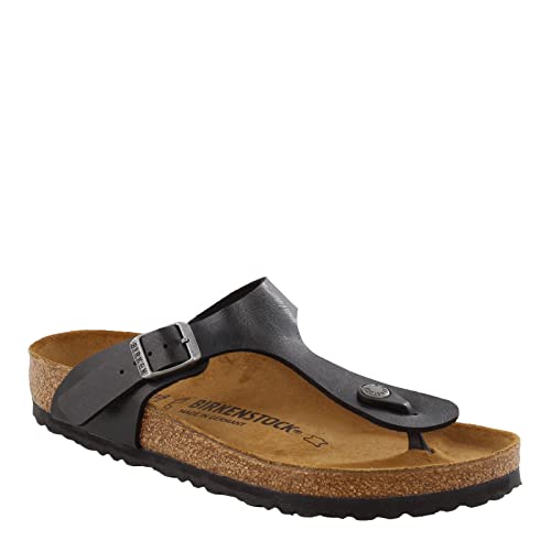 Birkenstock - Gizeh - Flip Flops - Damen, Schwarz - Graceful Licorice - Größe: 37 EU von BIRKENSTOCK