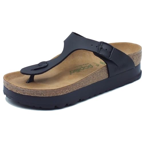 Birkenstock Gizeh PAP black - 39 von BIRKENSTOCK