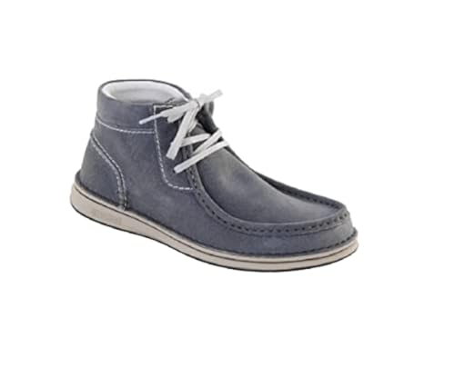 Birkenstock Handnaht-Boots ''Pasadena High'' aus echt Leder in Grey 40.0 EU S von BIRKENSTOCK