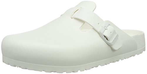 BIRKENSTOCK Classic Boston Eva, Unisex-Erwachsene Clogs, Weiß (White), 45 EU von Birkenstock
