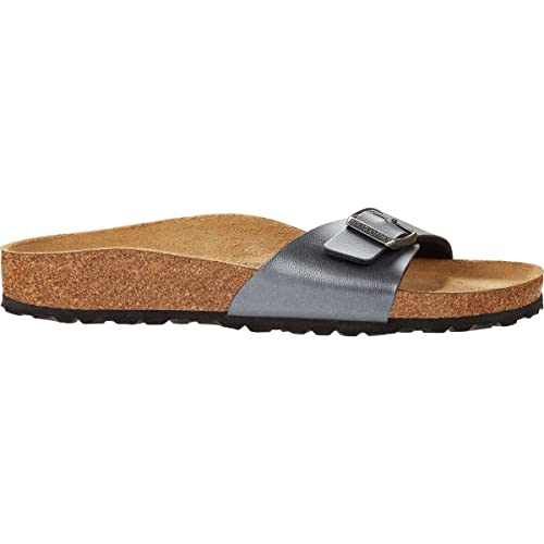 Birkenstock Herren Madrid Bf Sandalen, Schwarz metallisch, 37 EU Birkenstock Herren Madrid Bf Sandalen, Schwarz metallisch, 37 EU von Birkenstock