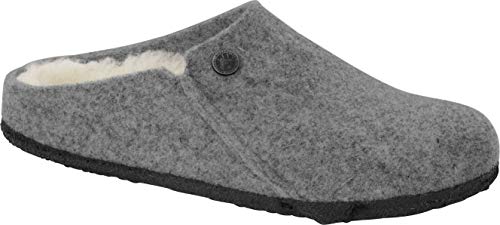 Birkenstock Herren Zermatt Standard Filz Hausschuhe mit offenem Absatz, grau, 45 EU Birkenstock Herren Zermatt Standard Filz Hausschuhe mit offenem Absatz, grau, 45 EU von BIRKENSTOCK