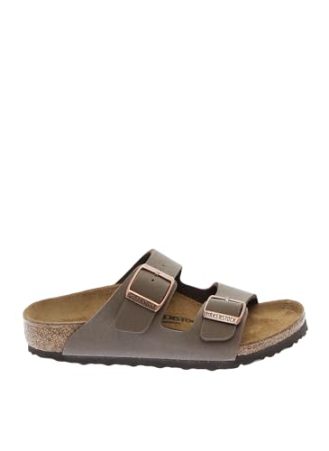 Birkenstock Jungen Unisex Kinder Arizona Pantoletten, Mocca 552893, 30 EU von BIRKENSTOCK