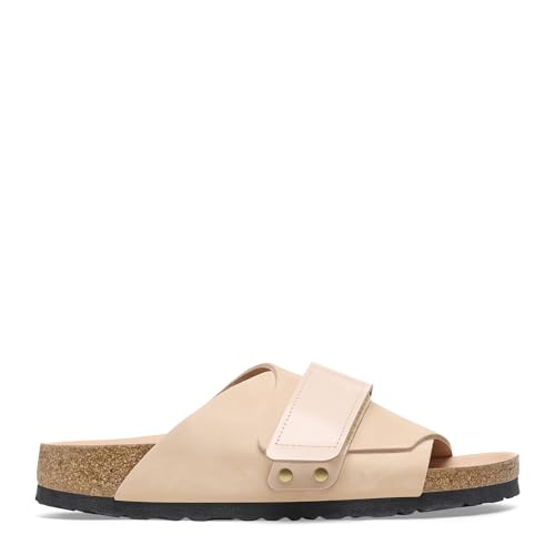 Birkenstock KYOTO 1026560 NEW BEIGE Damen Hausschuhe, beige, 38 EU von BIRKENSTOCK