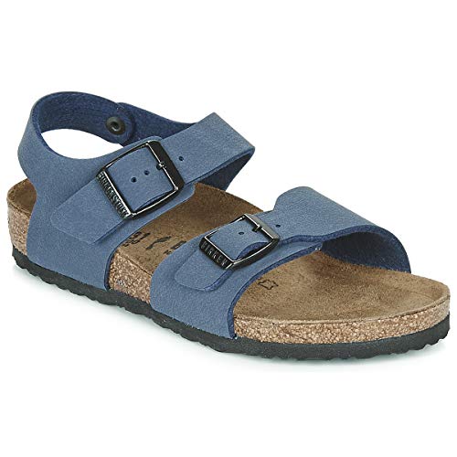 Birkenstock Kids New York Sandalen, Blau (Navy), 28 EU von BIRKENSTOCK