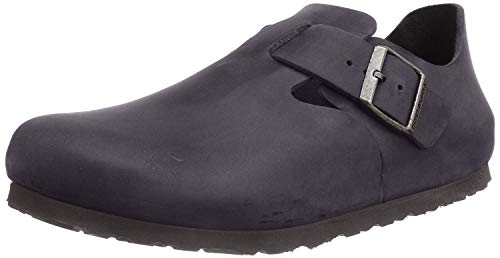 Birkenstock London 66963 66963, Unisex - Erwachsene Sandalen, Schwarz (Black), 37 EU von BIRKENSTOCK