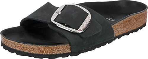 Birkenstock Madrid, schwarz(black (100001)), Gr. 36 von BIRKENSTOCK