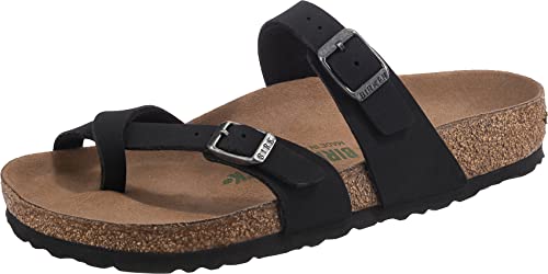 Birkenstock Mayari BFBC Earthy VEG, schwarz(black), Gr. 37 von BIRKENSTOCK